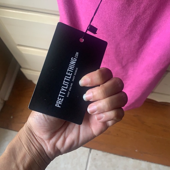 Pink Velvet mini dress - Picture 2 of 2